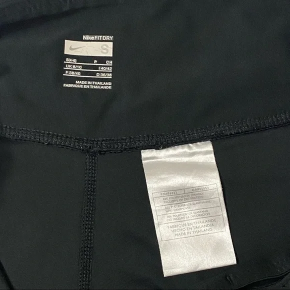 Nike FITDRY Crop Pants Women’s Size Small Black - Picture 4 of 8